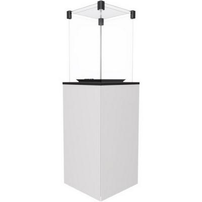Газовый нагреватель PATIO/G31/37MBAR/B - белое стекло, с пультом ДУ 89306