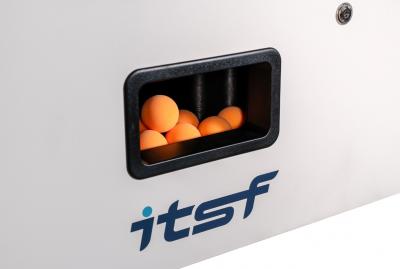 Игровой стол - футбол "NineStar Iron Pro ITSF Grey" (144х75,5х90)