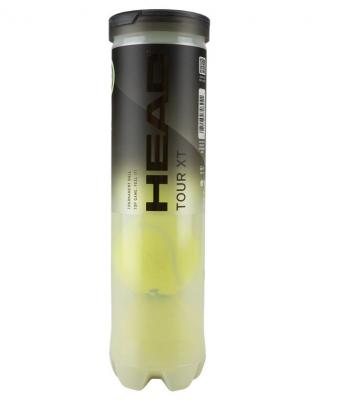 Мяч теннисный HEAD TOUR XT 4B 570824, уп.4 шт