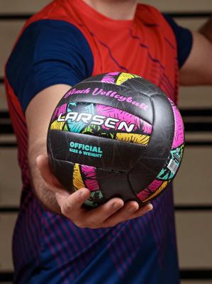 Мяч волейбольный Larsen Beach Volleyball Black/Pink