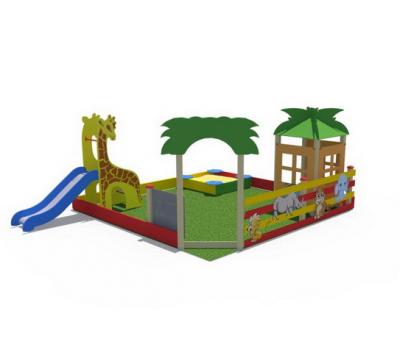 Песочный дворик Зоопарк Н-750 ИО 03160