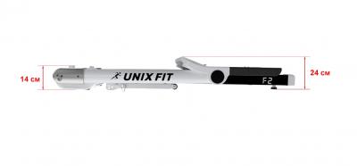 Беговая дорожка UNIXFIT Hi-tech F2 Arctic Ice