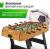 Игровой стол складной UNIX Line Футбол - Кикер (122х61 cм) Wood Игровой стол складной UNIX Line Футбол - Кикер (122х61 cм) Wood