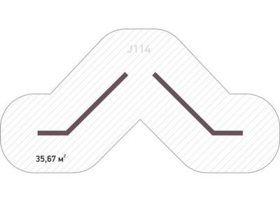 Препятствие Разрушенный мост J 114