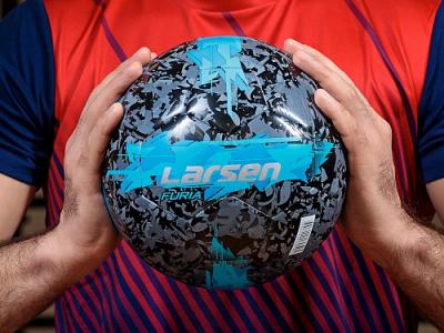 Мяч футбольный Larsen Furia Blue