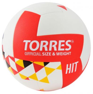 Мяч волейбольный TORRES Hit V32055, размер 5  