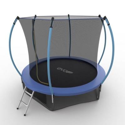 Батут EVO JUMP Internal + Lower net 10ft с внутренней сеткой и лестницей + нижняя сеть