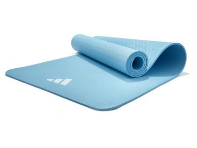 Коврик (мат) для йоги Adidas, цвет синий ADYG-10100PB