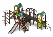 Игровой комплекс Дворик детства ДИК 2.01.4.02-01 H=1200