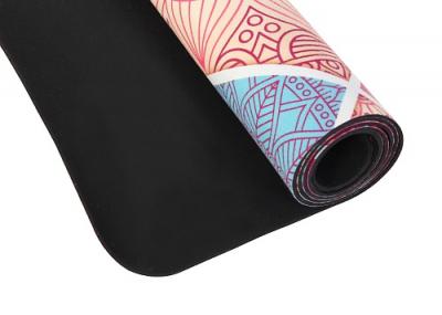 Коврик для фитнеса и йоги Larsen microfiber Style 1