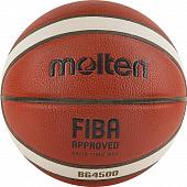 Мяч баскетбольный MOLTEN B6G4500X р.6, FIBA Appr, 12 пан, синт. кожа