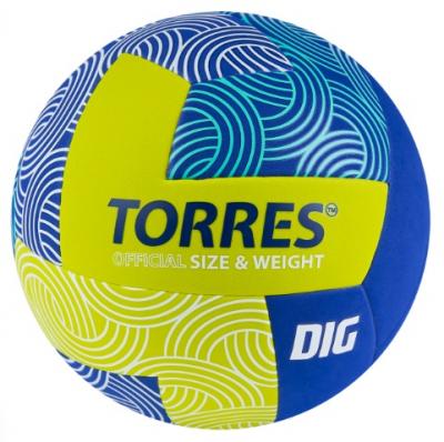 Мяч волейбольный TORRES DIG, размер 5