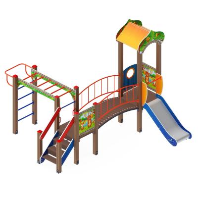 Детский игровой комплекс Полянка ДИК 1.16.06 / ДИК 1606 H=750