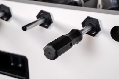 Игровой стол - футбол "NineStar Iron Pro ITSF Grey" (144х75,5х90)