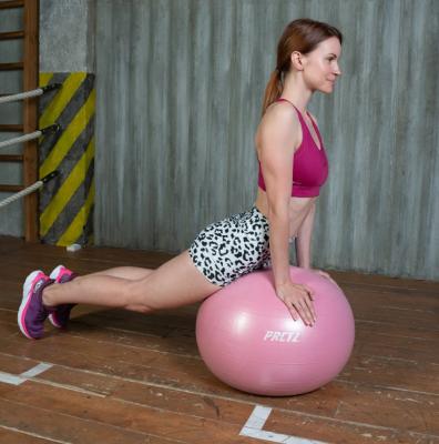 Мяч гимнастический PRCTZ GYM BALL ANTI-BURST, 55 см.