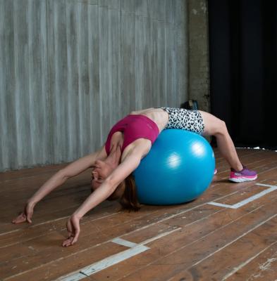 Мяч гимнастический PRCTZ GYM BALL ANTI-BURST, 75 см.