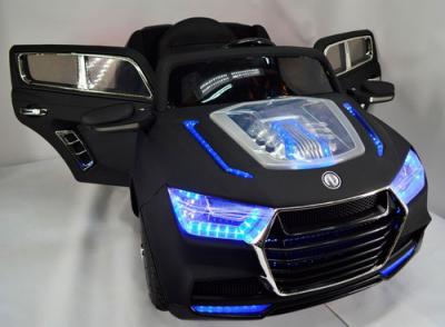 Детский электромобиль Bugatti KT6576 с надувными колесами и кожаным сиденьем