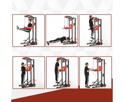 Турник-брусья, тяга сверху DFC HOMEGYM HOMCOM
