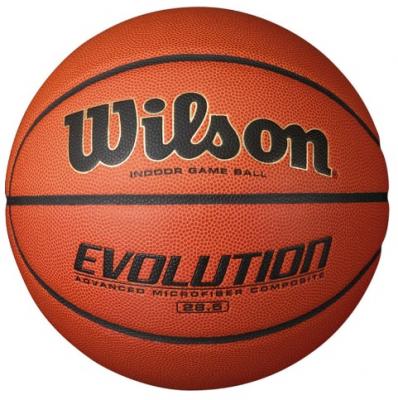 Мяч баскетбольный WILSON Evolution, микрофибра, Размер 6