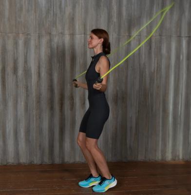 Скакалка утяжеленная PRCTZ WEIGHTED JUMP ROPE, 0.45 кг.