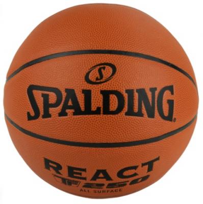 Мяч баскетбольный Spalding TF-250 React, Размер 6
