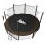 Батут UNIX line Black&Brown (inside) 8 ft