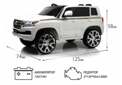 Детский электромобиль TOYOTA LAND CRUISER 200 JJ2022 (Лицензионная модель)