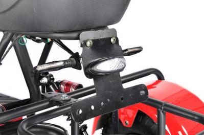 Электротрицикл WHITE SIBERIA TRIKE MINI RED 1500W Шоссейные колёса