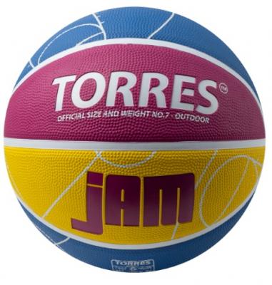 Мяч баскетбольный TORRES Jam, Размер 7