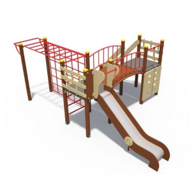 Детский игровой комплекс серии Браун Н-1200 ДИО 04010 / ДИО 04011