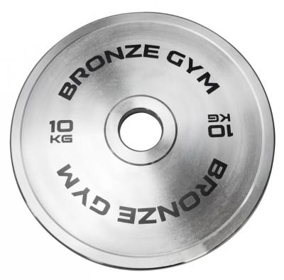 Диск олимпийский BRONZE GYM стальной