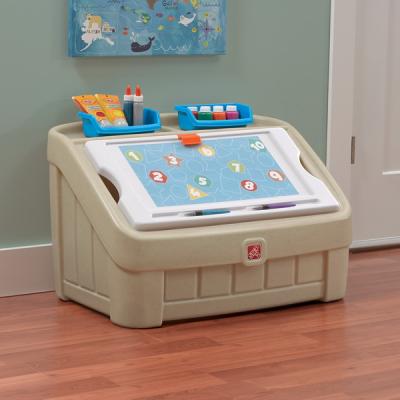 Ящик для игрушек Step2 Два в одном (крафт) 845599