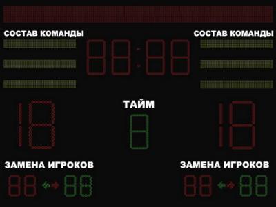 Табло для футбола №6