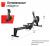 Гребной тренажер UNIX Fit Air Rower-X Black Гребной тренажер UNIX Fit Air Rower-X Black