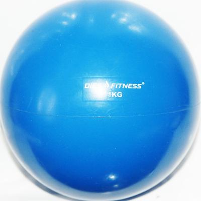 Медицинбол DEUS FITNESS, вес 1кг, из ПВХ, синий RS1015_01