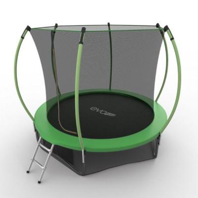 Батут EVO JUMP Internal + Lower net 10ft с внутренней сеткой и лестницей + нижняя сеть