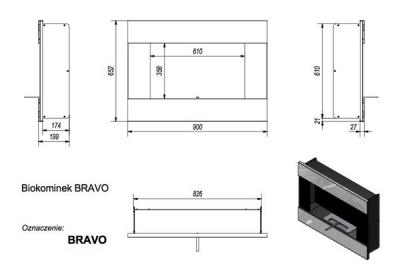 Биокамин BRAVO