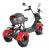 Электротрицикл WHITE SIBERIA TRIKE MINI RED 1500W Шоссейные колёса