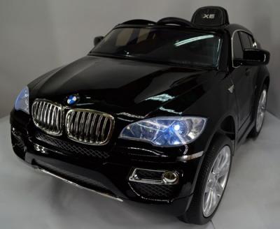 Детский электромобиль Kids Cars KT6555 BMW X6 Special с кожаным сиденьем
