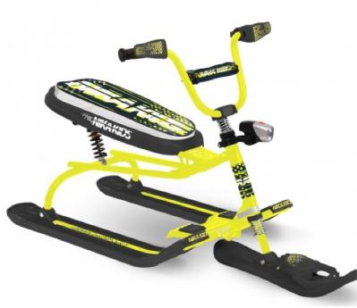 Снегокат Ника Snowdrive Neon с фонариком