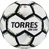 Мяч футбольный TORRES BM 500 F320635, р.5, 32 пан. PU, 4 подкл. слоя, ручная сшивка