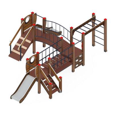 Детский игровой комплекс Карапуз ДИК 1.001.08-01 H=750