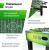 Игровой стол UNIX Line Футбол - Кикер (140х74 cм) Green Игровой стол UNIX Line Футбол - Кикер (140х74 cм) Green