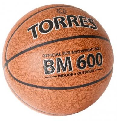 Мяч баскетбольный TORRES BM600, Размер 5