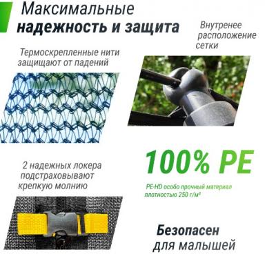 Батут UNIX line SUPREME GAME 12 ft