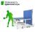 Профессиональный теннисный стол UNIX Line 25 mm MDF Профессиональный теннисный стол UNIX Line 25 mm MDF
