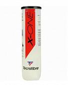 Мяч теннисный Tecnifibre X-One 4B, 60XONE364, упаковка 4 шт, ITF