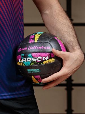 Мяч волейбольный Larsen Beach Volleyball Black/Pink