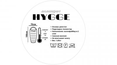 Спальный мешок ACAMPER HYGGE 2*200г/м2