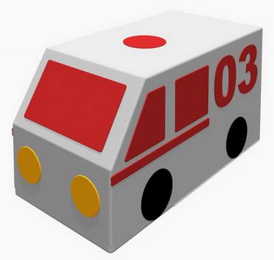 Контурная игрушка Машина скорой помощи ДМФ-МК-01.23.04